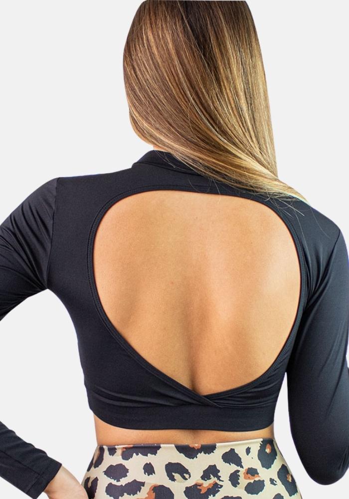 Buzo Corto Espalda Abierta - Main Image