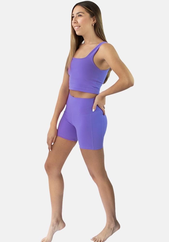 Top Deportivo Lila