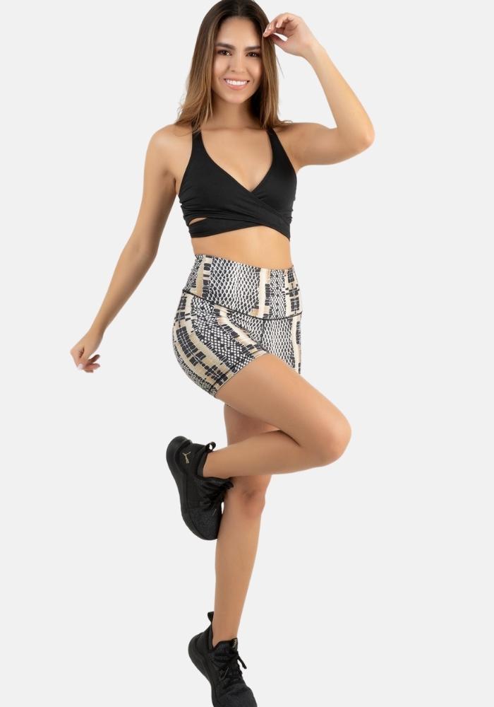 Licra Corta Estampada Mix